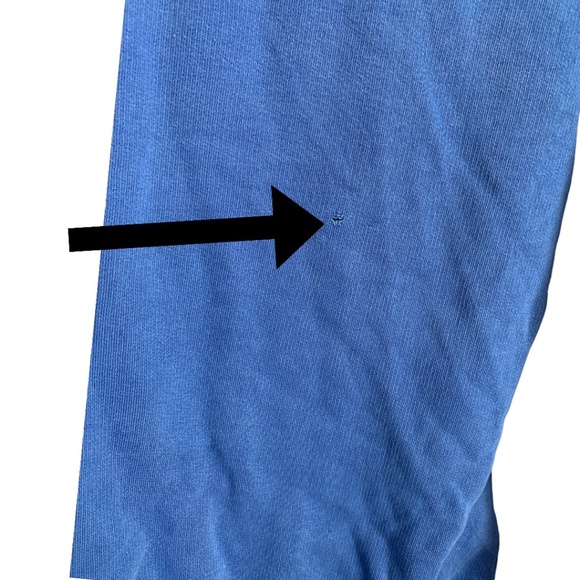 Key West Womens Blue Sweatshirt Size Large Basix of America (Flaw on Back) - Picture 4 of 5